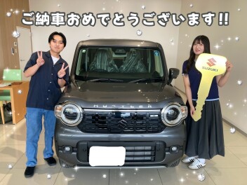 ハスラーをご納車させていただきました！！